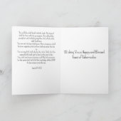 Christelijk Loofhuttenfeest Kaart (Binnen)