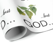 Christelijk "...maar God..." Foliage II Cadeaupapier (Rol Hoek)