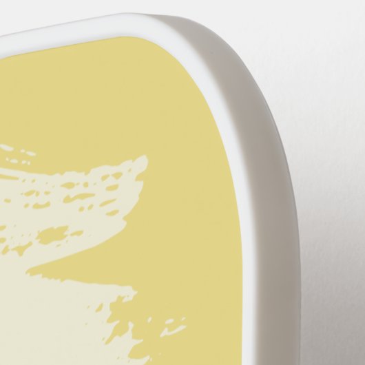 Christelijk MAART Geboortemaand Bloem Daffodil Pickleball Paddle (Links Detail)