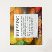 Christelijk MAG DE LORD BLESS JE Kerk Wandkleed (Voorkant)