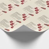 Christelijk | MAG DE LORD ZWES JE MAKEN | Kerstmis Cadeaupapier (Hoek)