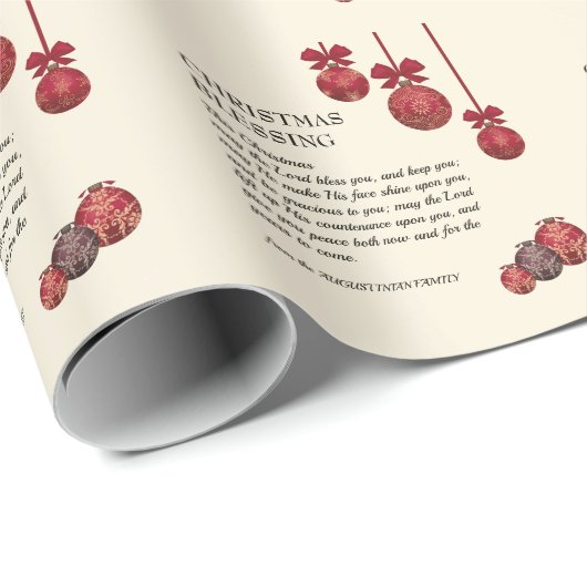 Christelijk | MAG DE LORD ZWES JE MAKEN | Kerstmis Cadeaupapier (Rol Hoek)