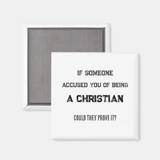 Christelijk? Magneet (Voorkant / Achterkant)