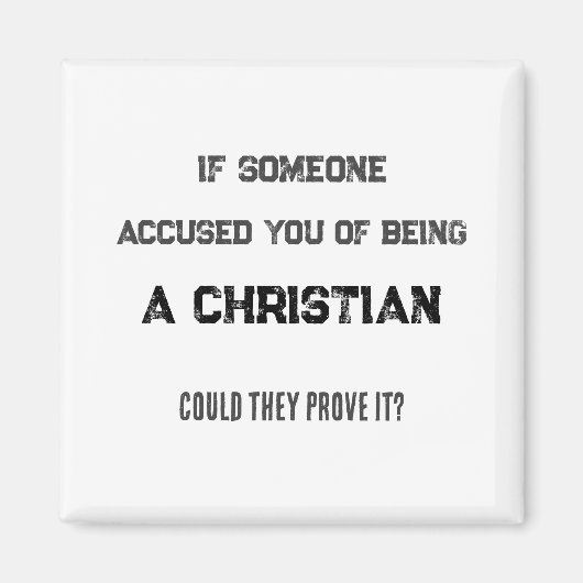Christelijk? Magneet (Voorkant)