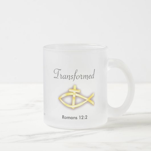 Christelijk Matglas Koffiemok (Rechts)