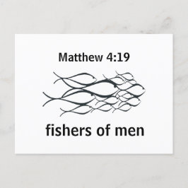 Christelijk | Matteüs 4:19 Briefkaart