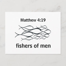 Christelijk | Matteüs 4:19 Briefkaart