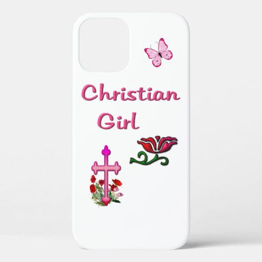 Christelijk meisje  Case-Mate iPhone case (Achterkant)