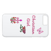 Christelijk meisje  Case-Mate iPhone case (Achterkant (Horizontaal))
