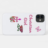 Christelijk meisje  Case-Mate iPhone case (Achterkant (horizontaal))