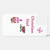 Christelijk meisje  Case-Mate iPhone case (Achterkant (horizontaal))