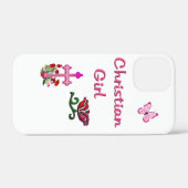 Christelijk meisje Case-Mate iPhone case (Achterkant (horizontaal))