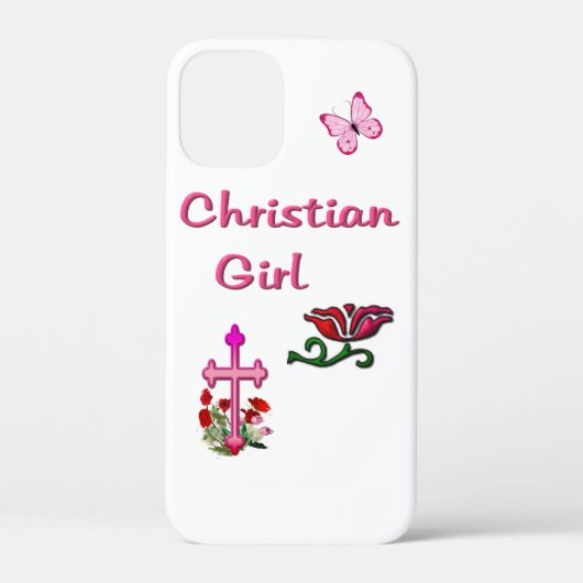 Christelijk meisje Case-Mate iPhone case (Achterkant)