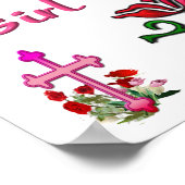 Christelijk meisje poster (Hoek)