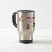 Christelijk meisje reisbeker (Voorkant links)