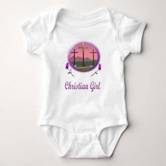 Christelijk meisje romper (Voorkant)
