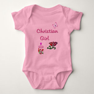 Christelijk meisje romper