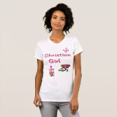 Christelijk meisje t-shirt (Voorkant volledig)