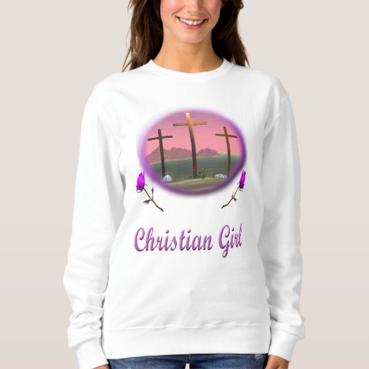 Christelijk meisje trui (Voorkant)