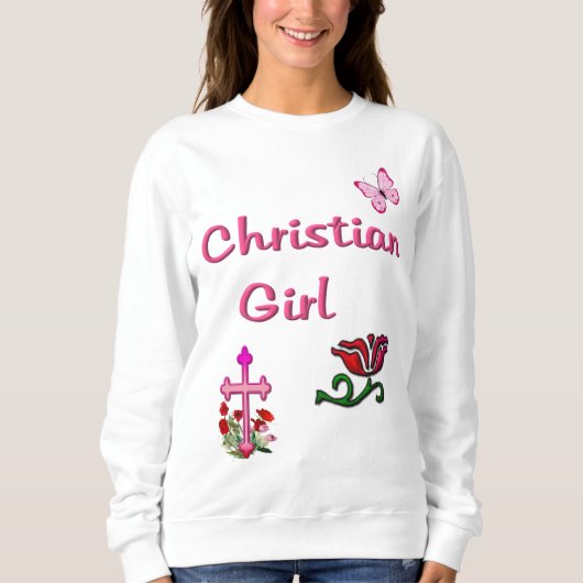 Christelijk meisje trui (Voorkant)