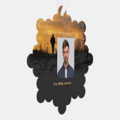 Christelijk Memorial Hunter Jacht Stalking Game Ornament Kaart (Rechts)