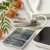 Christelijk Memorial Keepsake Lake Pond Park Ducks Sleutelhanger (Voorkant Rechts)