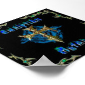 Christelijk metaal poster (Hoek)