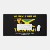 Christelijk MI LIKKLE BUT MI TALLAWAH Jamaica Bureaumat (Keyboard & Muis)