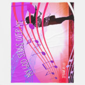 Christelijk, MIJN GOD ZINGT OVER MIJ Fleece Deken (Voorkant)