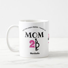 Christelijk MOM TE WORDEN Monogram Koffiemok