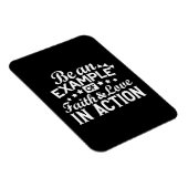 Christelijk motiveringsontwerp - geloof, liefde en magneet (Rechterzijde)