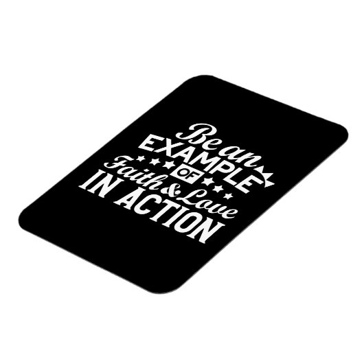 Christelijk motiveringsontwerp - geloof, liefde en magneet (Linkerzijde)