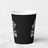 Christelijk motiveringsontwerp - geloof, liefde en papieren bekers (Links)