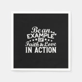 Christelijk motiveringsontwerp - geloof, liefde en servet (Voorkant)