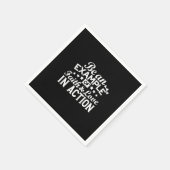 Christelijk motiveringsontwerp - geloof, liefde en servet (Hoek)