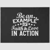 Christelijk motiveringsontwerp - geloof, liefde en tissuepapier (Voorkant)