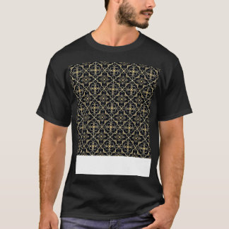 Christelijk Naadloos Patroon Mozaïek Religie Evang T-shirt