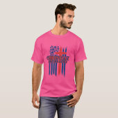 Christelijk nationalistisch grappig t-shirt (Voorkant volledig)