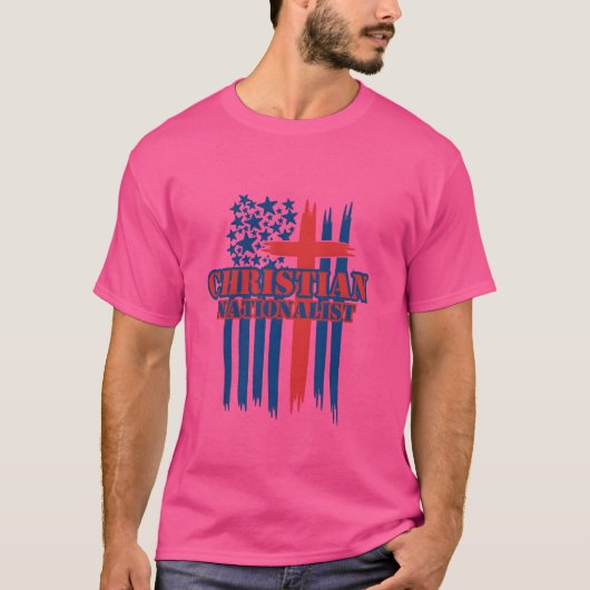 Christelijk nationalistisch grappig t-shirt (Voorkant)