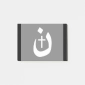 Christelijk Nazarene Cross Spiritueel Post-it® Notes (Voorkant)