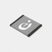 Christelijk Nazarene Cross Spiritueel Post-it® Notes (Schuin)