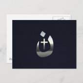 Christelijk Nazarene Spiritueel symbool Briefkaart (Voorkant / Achterkant)