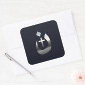 Christelijk Nazarene Spiritueel symbool Vierkante Sticker (Envelop)