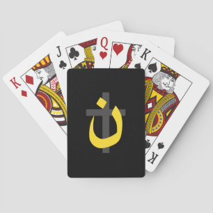 Christelijk Nazarener Symbool Solidariteitskruis G Pokerkaarten