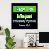 Christelijk nieuw Poster (Thuiskantoor)