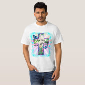 Christelijk nieuw scheppings kruis  t-shirt (Voorkant volledig)
