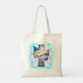 Christelijk nieuw scheppings kruis tote bag (Achterkant)