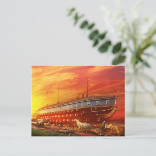 Christelijk - Noah's Ark - Het begin Briefkaart (Staand voorkant)