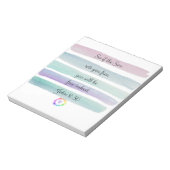 Christelijk Notitieblok met bijbel Verse John 8:36 (Linkerzijde)