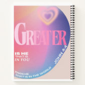 Christelijk Notitieboek / Bijbelstudie Notitieboek (Achterkant)